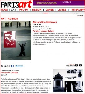 article paris art